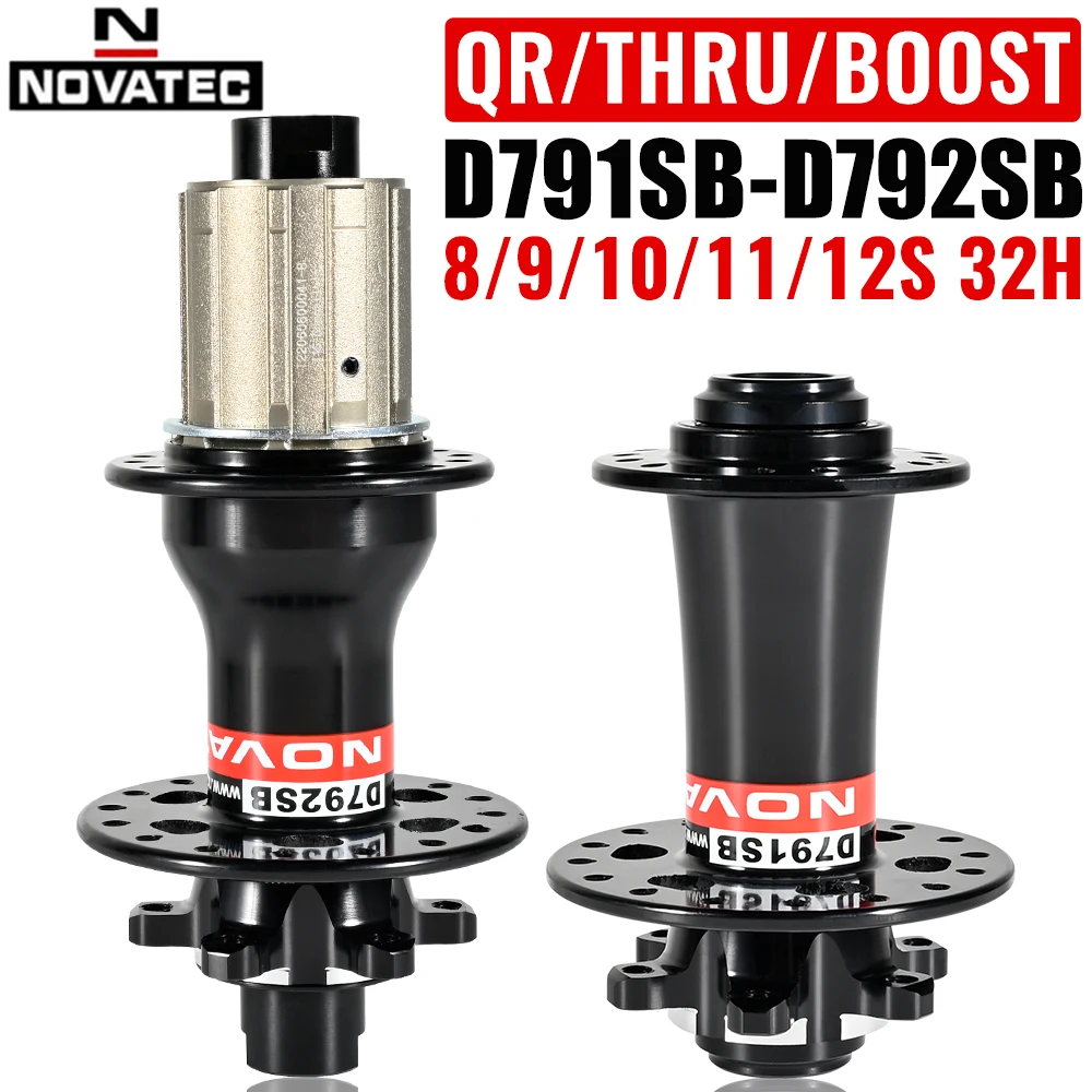 NOVATEC D791SB D792SB Sealed Bearing Bicycle Hub QR 135x10