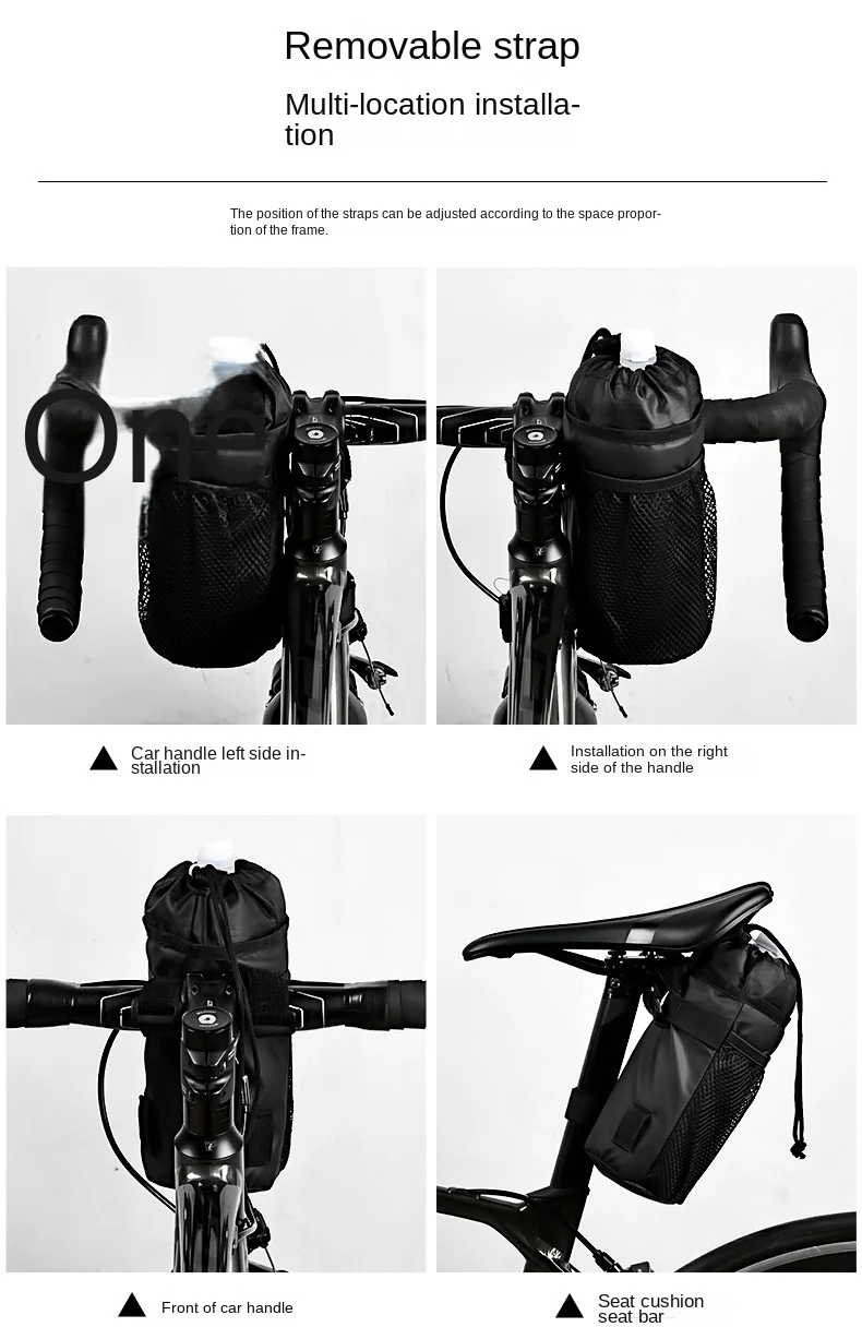 Bike Water Bottle Bag Multi-function for Mobile Phone and Water Bottle