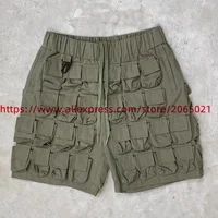 Flaneur 58 Pocket Cargo Work Shorts Men Women Ultra Multi Pocket Functional Drawstring Breeches 2