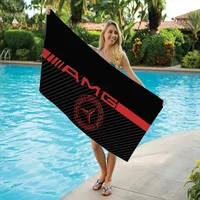 M-Mercedes-Benz-Z Quick Drying Microfiber Towels Adults Serviette Sport Children's Bath Towel Bathroom Use Woman Bathrobe Shower 2