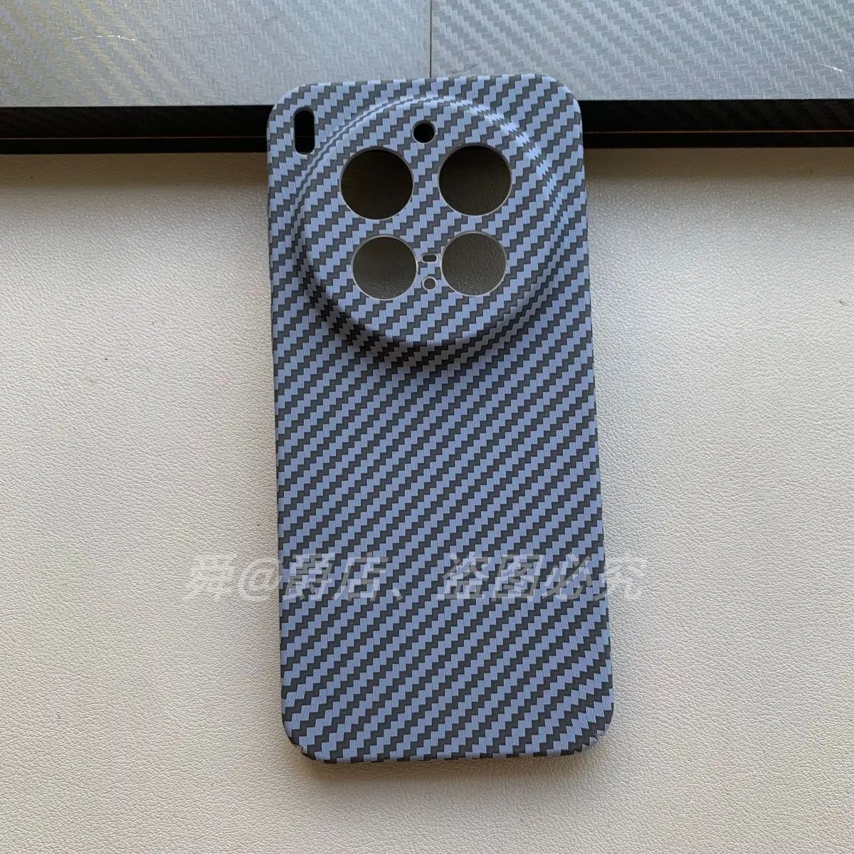 Carbon Fibre Slim Protective Back Cover Case