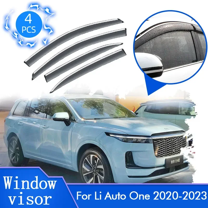

Для Li Lixiang Auto Ideal One 2020 2021 2022 2023 козырек от солнца и дождя, дефлекторы, защитный тент, накладка, защитная накладка, аксессуары