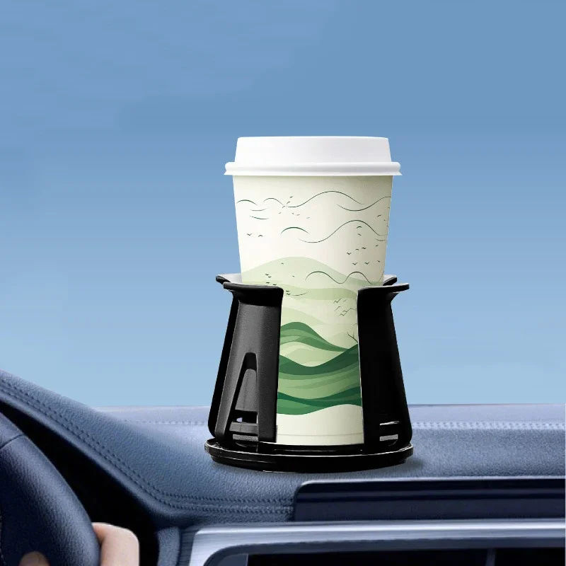 Car Beverage Holder Adhesive Cup Storage Rack Cup Bottle Holder Multifunction Drink Rack 1/2Pcs