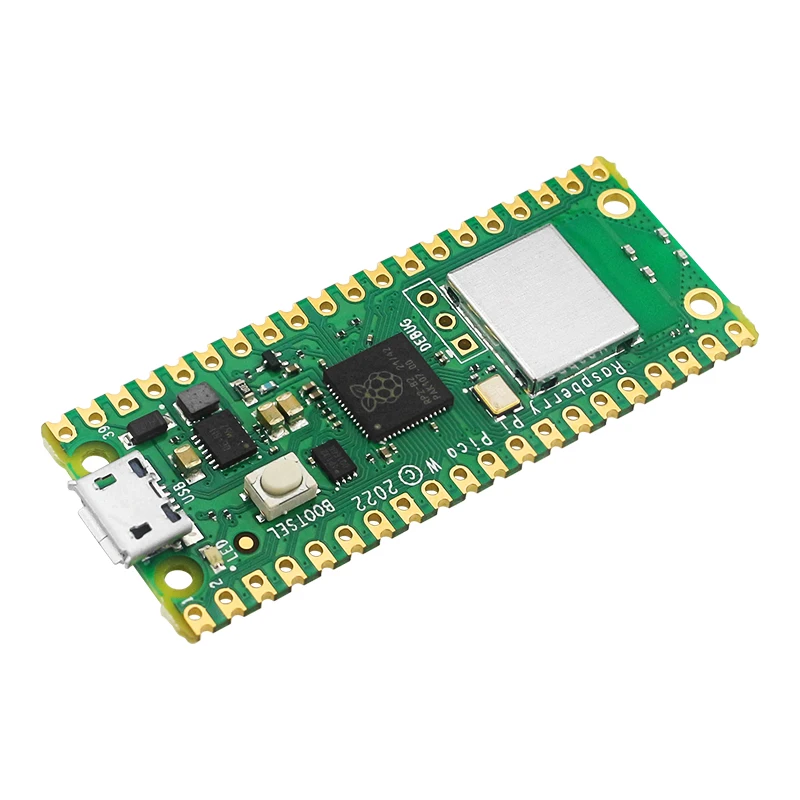 Original Raspberry Pi Pico RP2040 Microcontroller Chip Dual-Core Cortex M0+ Low-Power Optional Case Soldered GPIO for Pico raspberry pi