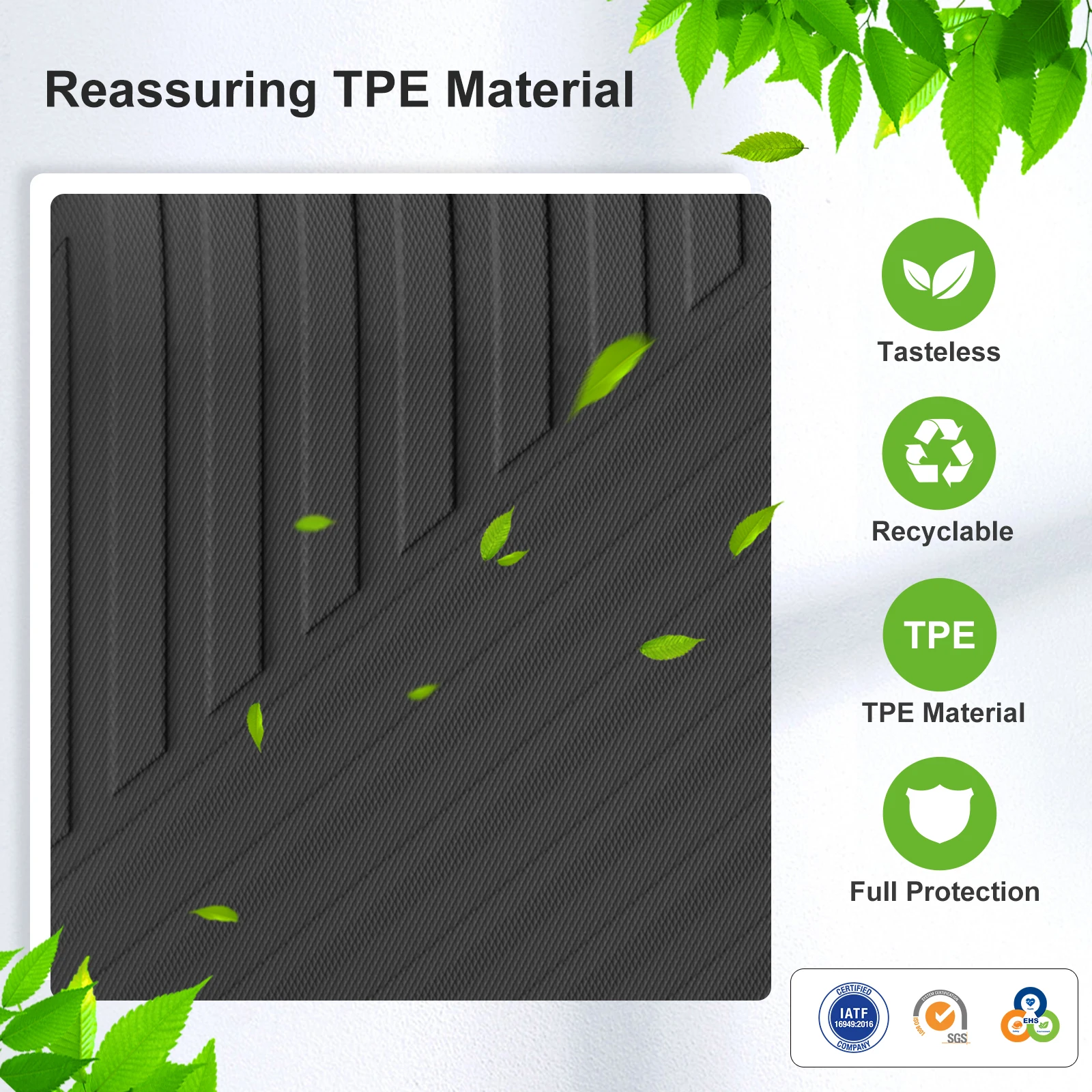 Jaecoo J8 TPE Floor Mats & Cargo Liner (RHD) view 4