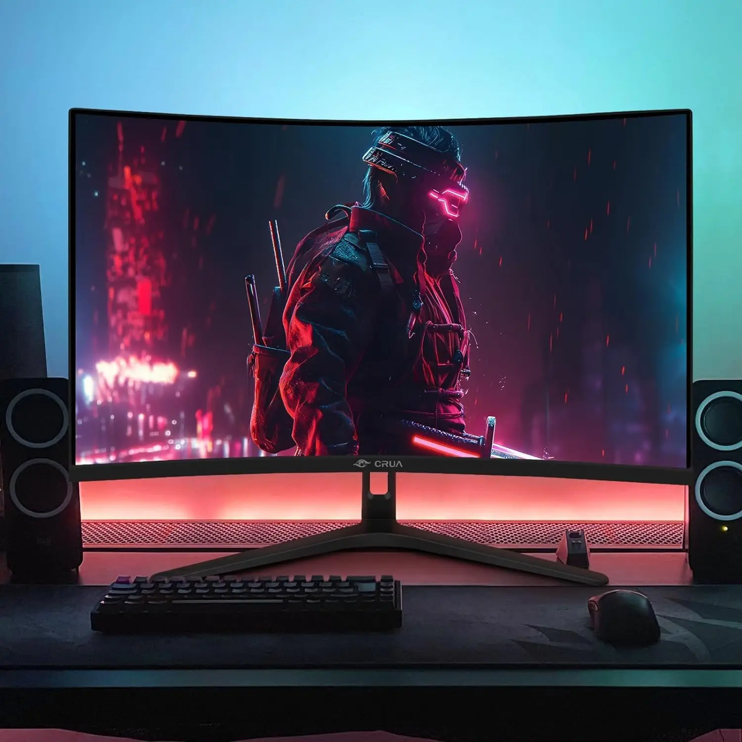 湾曲ゲーミングモニター 32 インチ , 1500R FHD VA 165Hz 湾曲