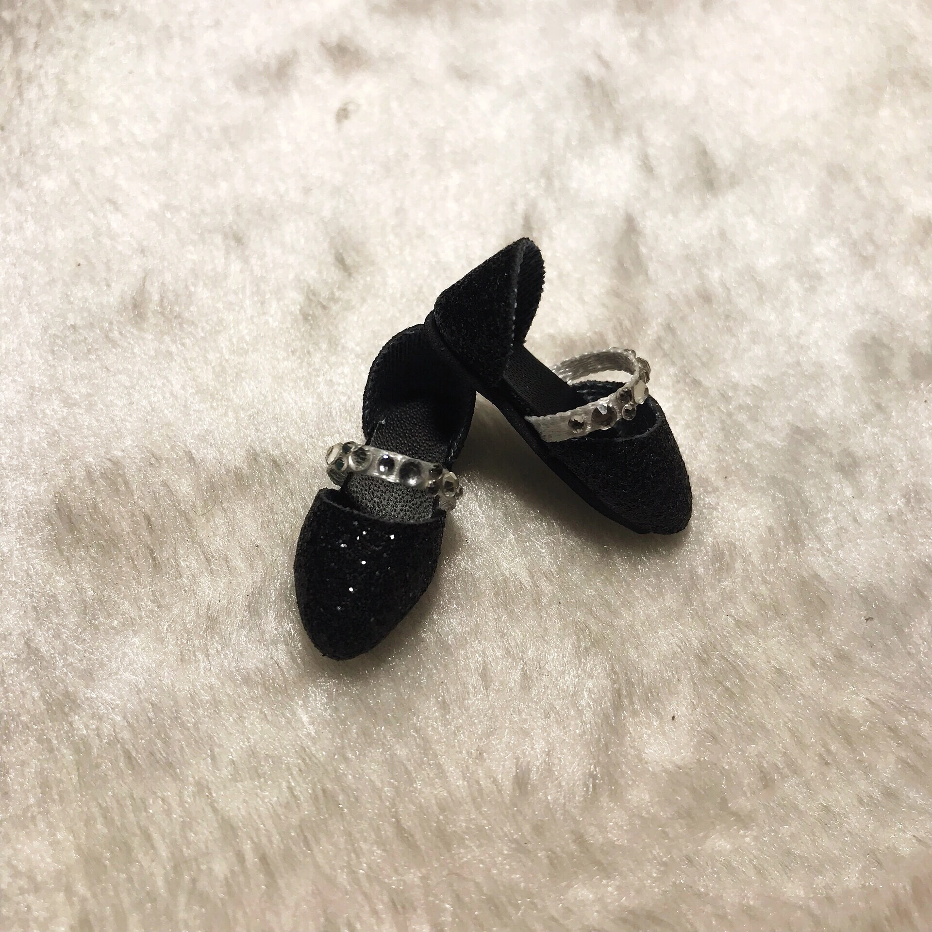 

Handmade BJD Blythe Sparkling pearl lace shoes (Fit Ob24、azone、MMK、Jenny、Licca)