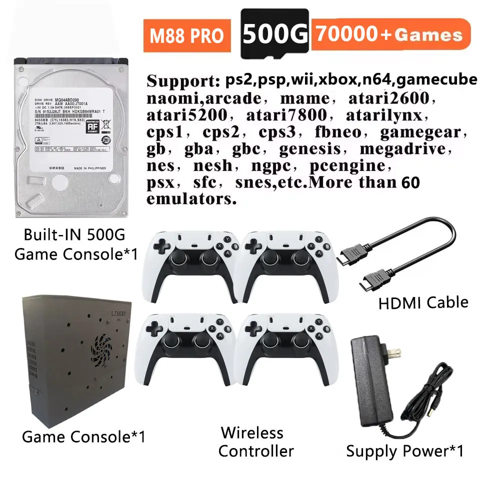 black 500G HDD 4BW