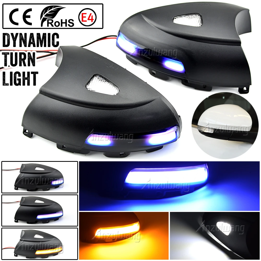 Dynamic Blinker Sequential LED Turn Signal Rearview Mirror Indicator