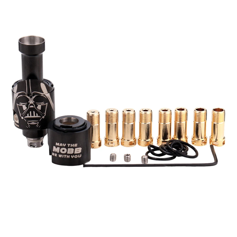 

Monarchy MOBB M2 LE Vader Style RBA Bridge for Boro TANK / SXK Billet air Pin vs Psyclone X Susco Bridge ESG Skynet Bridge
