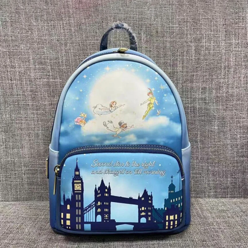 thumbnail image 1 of Loungefly Toy Story - Bolso de hombro con doble correa para mujer, mochila de poliuretano, minimochila, bonita mochila de dibujos animados, mochila con personajes de dibujos animados, 1 of 5