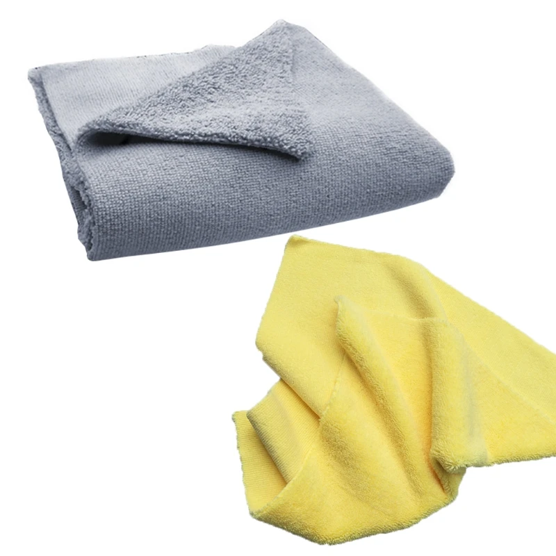 

Multipurpose Plush Microfiber Edgeless Cleaning Towel Household Cleaning Cloth Rag Car Wash Towel Cleaning Tool