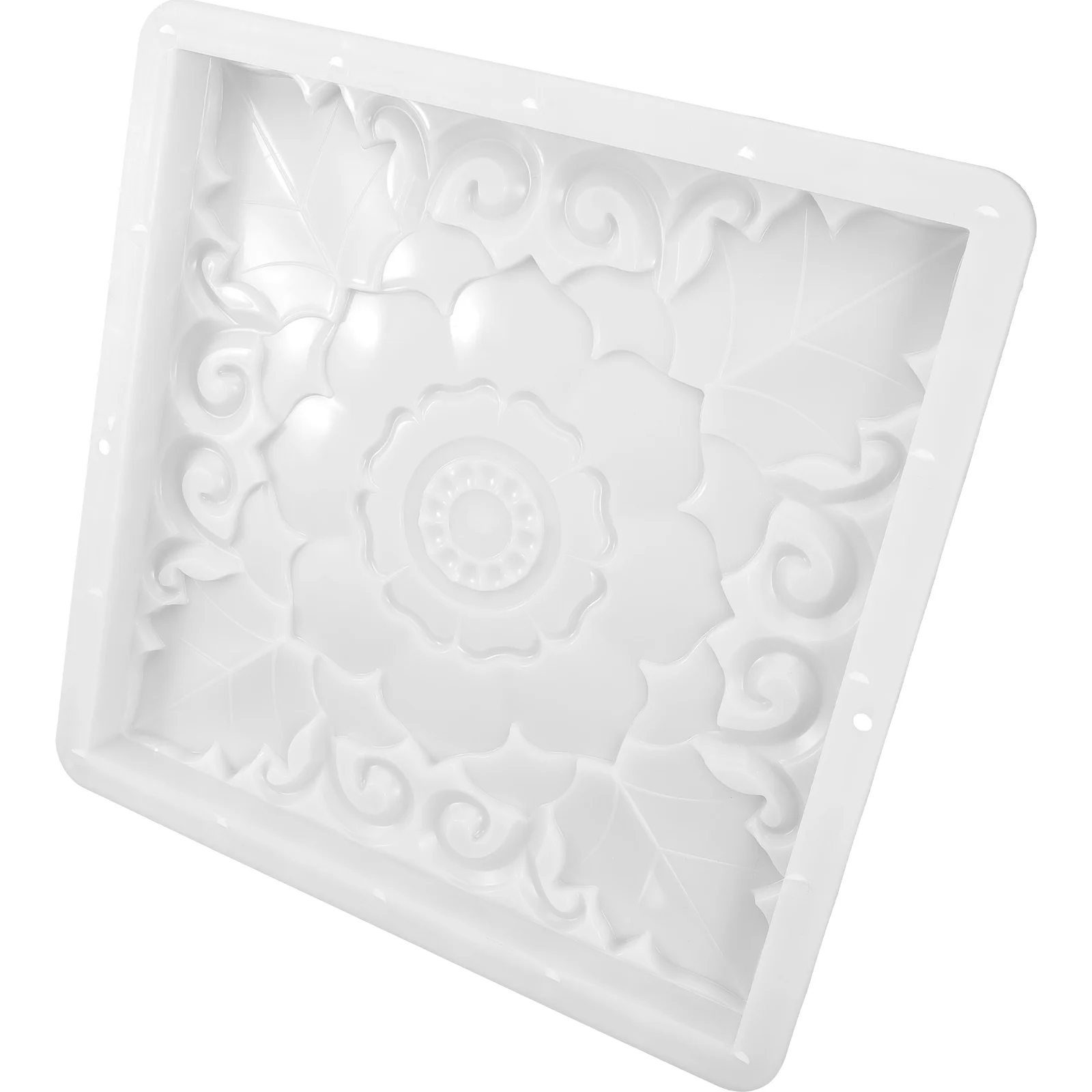 

Floor Tile Mold Garden Concrete Walkway Paving Mould Decor Vintage Flooring Stepping Stone Pavement