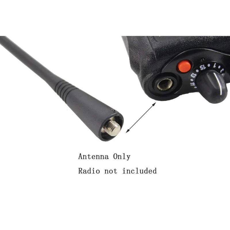 10pc Moto PMAE4016 NAE6483 Flexible Whip Antenna UHF Heliflex (400-470 Mhz) 14CM for GP340 GP640 GP328 PRO5150 EP450 CP040 CP140