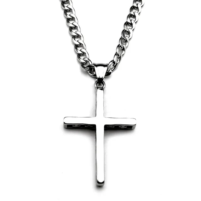 3D Cross Pendant Necklace 4
