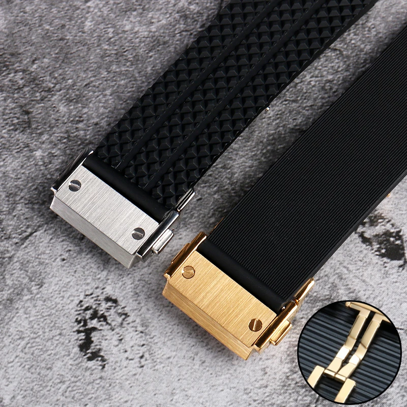 BIG BANG シリコンバンド 26*19 mm 25*19 mmホイールシリコーンベルトBIG BANGゴムベルト