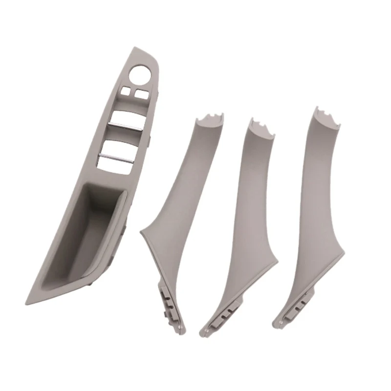 

4Pcs For Bmw 5 Series F10 F11 Car Inner Door Handle Panel Pull Trim Cover