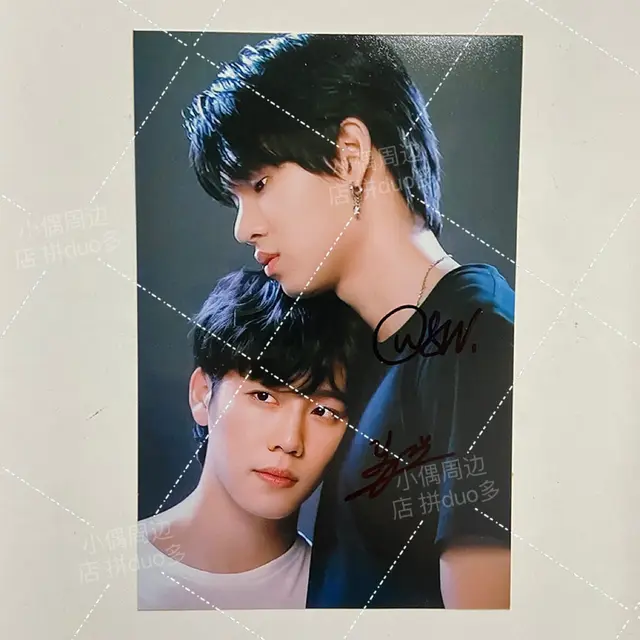 Love Mechanics Thai BL star Yinwar autographed photo 6-inch