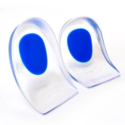 Gel Insole Silicone Heel Cushions for Pain Relief & Support