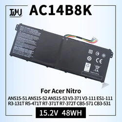 High - Performance Replacement Laptop Battery for Acer Nitro and Aspire Series (AC14B8K 15.2V 48Wh)