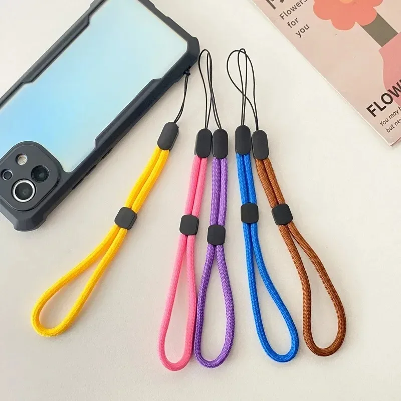 Versatile Red Adjustable Wrist Lanyard for Electronics and Accessories