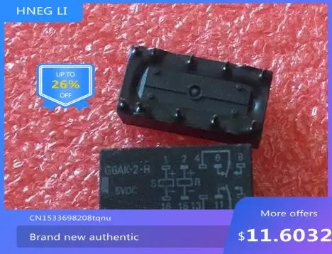 Freeshipping G6Ak-2-H-5Vdc G6Ak-2-H G6Ak-2 G6Ak