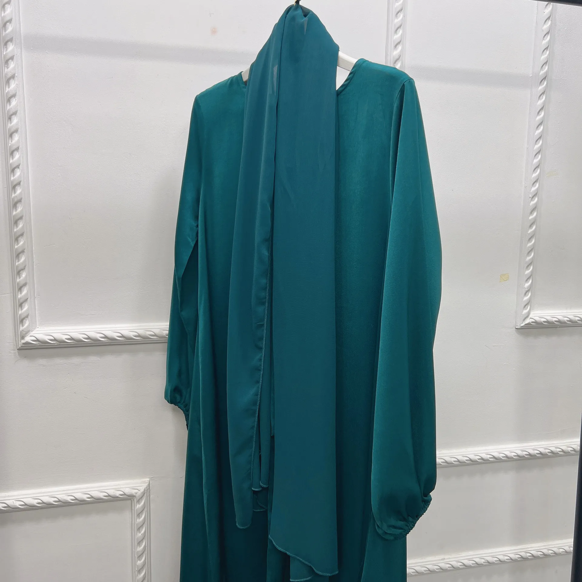 darkgreen and scarf