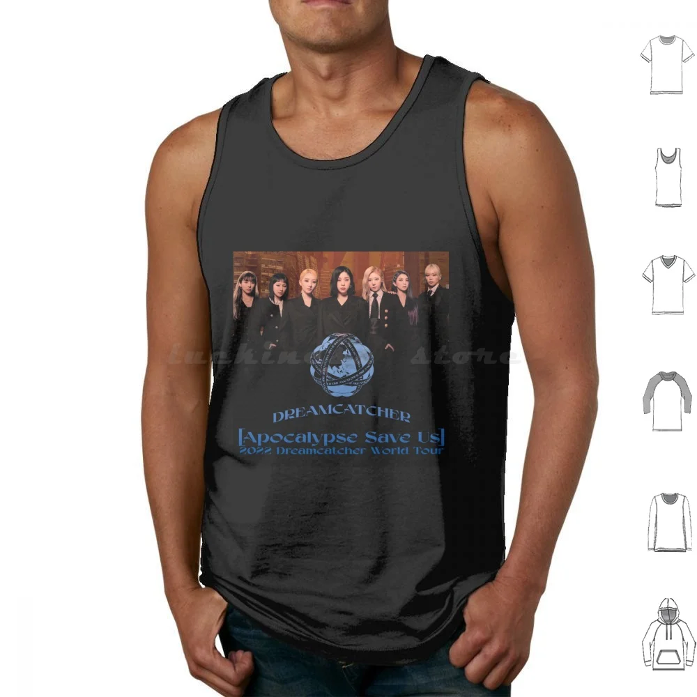 Dreamcatcher Apocalypse Save Us World Tour Canotte Blu Gilet Senza Maniche Dreamcatcher Kpop Kpop Jiu Sua Siyeon Handong