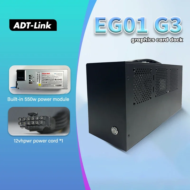 Oculink eGPUキット Oculink-gpuドックケース,ドライバーチップ,pci-e,4.0x4,m.2 nvme