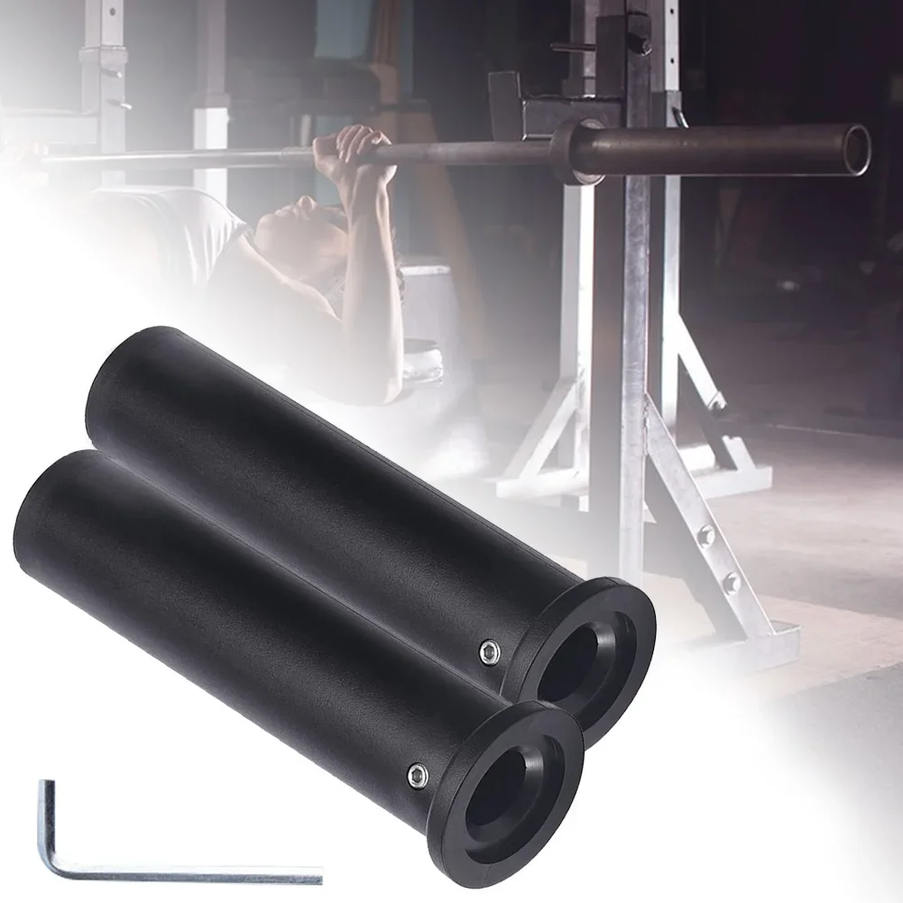 2PCS Barbell Bar Adapter Sleeve Convert 25mm To 50mm Adapter Sleeve Converts 1
