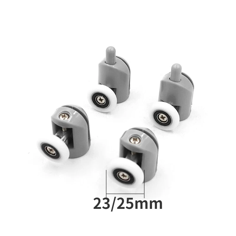 4pcs/set Shower Rooms Cabins Pulley / Shower Room Roller