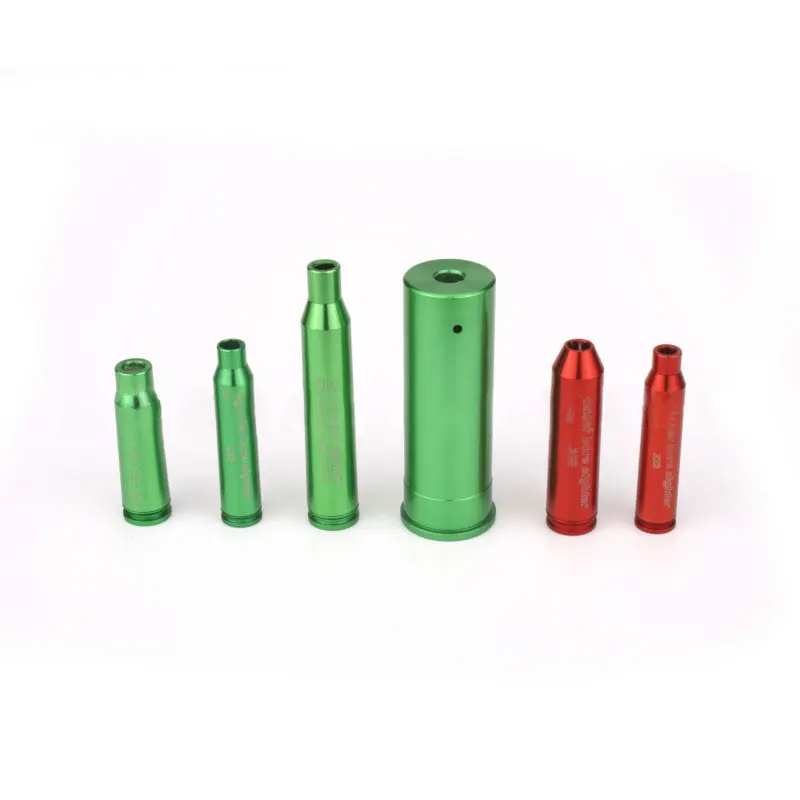 Red Laser Bore Sight 12GA .223 .308 .270 7.62x54 7.62x39 Hunting Laser Calibrator Tactical Training Boresighter AQB133