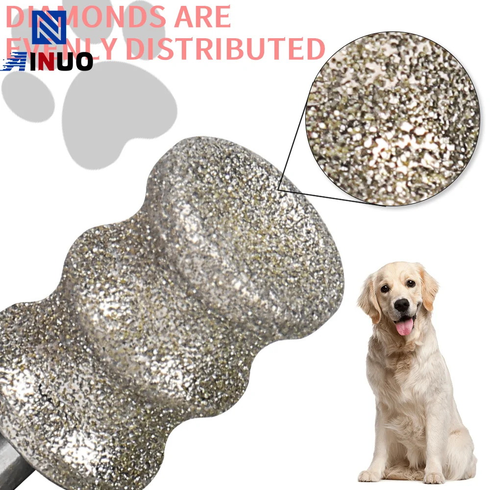 Dogs Electric Nail Polisher Wheel Replacement Grinding Head Pet Nail Grinder Head Trimmer Clipper Pet Cleaning Tool