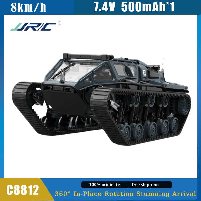 JJRC-C8812-2-4G-Full-Scale-Tracked-Tank-RC-Car-Model-360-Degree ...
