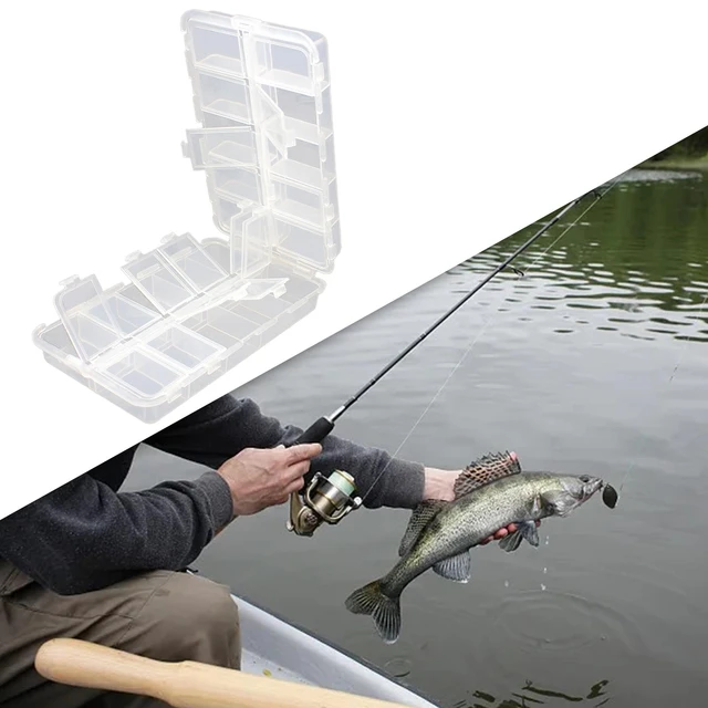 Fishing Tackle Box Tackle Organizer Boxes Fishing Lures Box Utility Boxes  for Sinkers - AliExpress