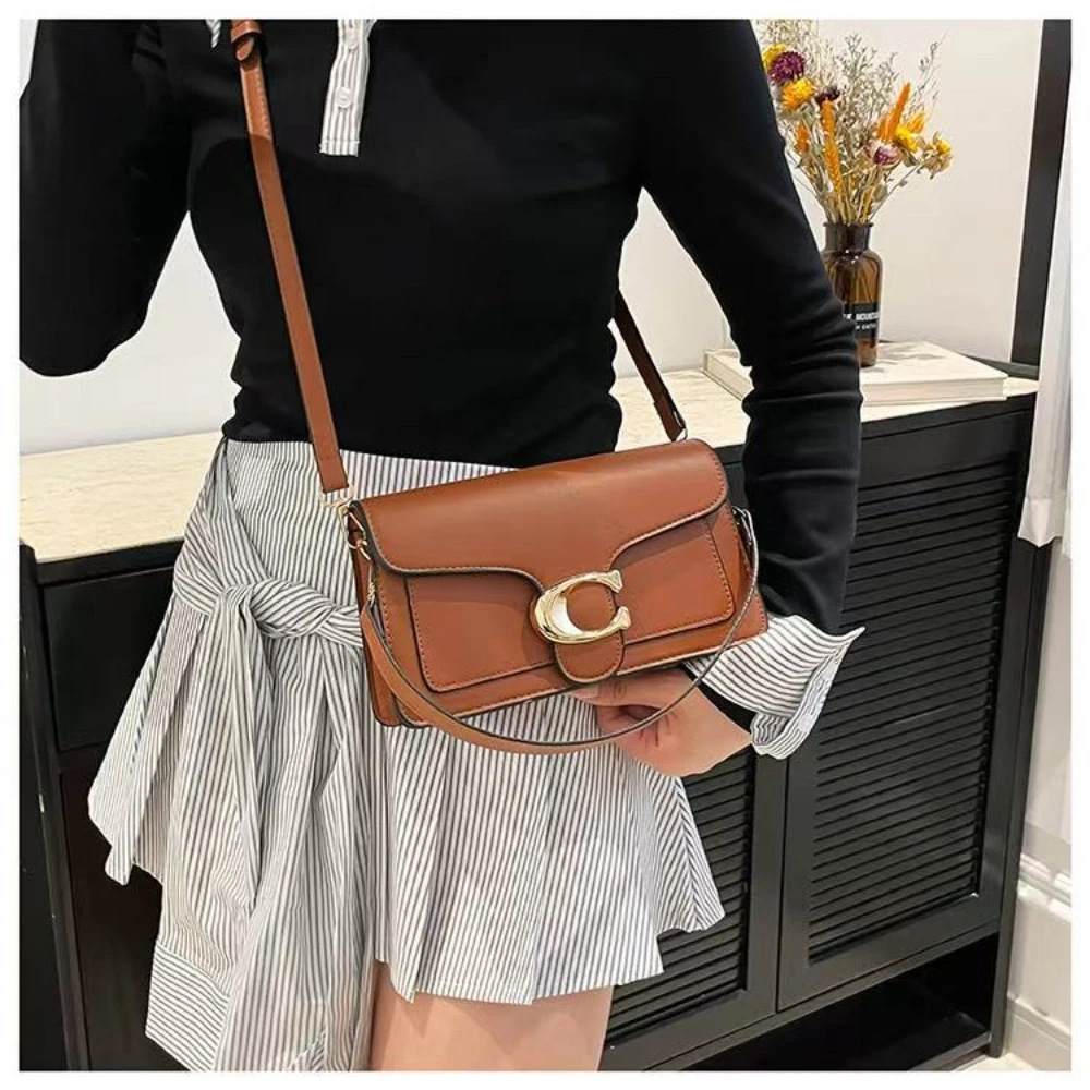 2026 New Small Quirky Solid Color Square Bag, High-Quality Texture Crossbody Bag, Women's Simple and Versatile Shoulder/Handbag 5