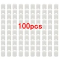 100Pcs White