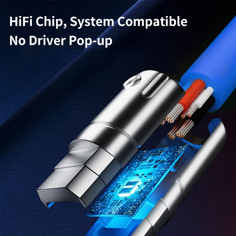 Premium HiFi Decoding DAC USB Cable