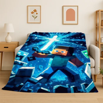 Pixel Game Throw Blanket 1