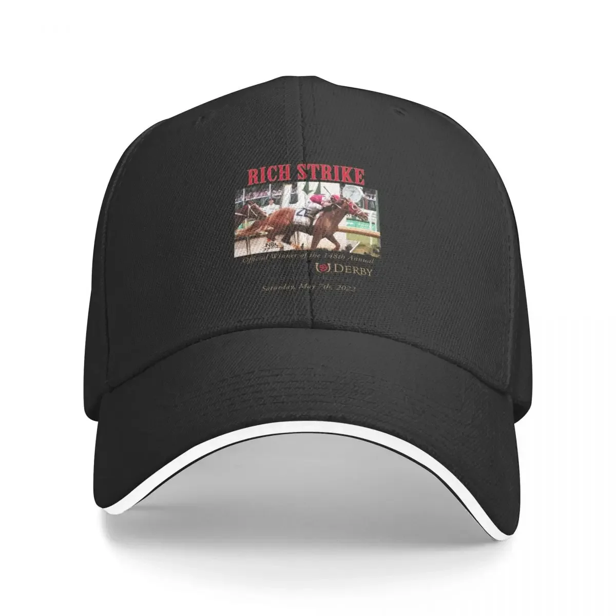 

Rich Strike - 2022 Kentucky Derby Winner - Classic Horseracing Baseball Cap Kids Hat Icon Hats For Men Women's