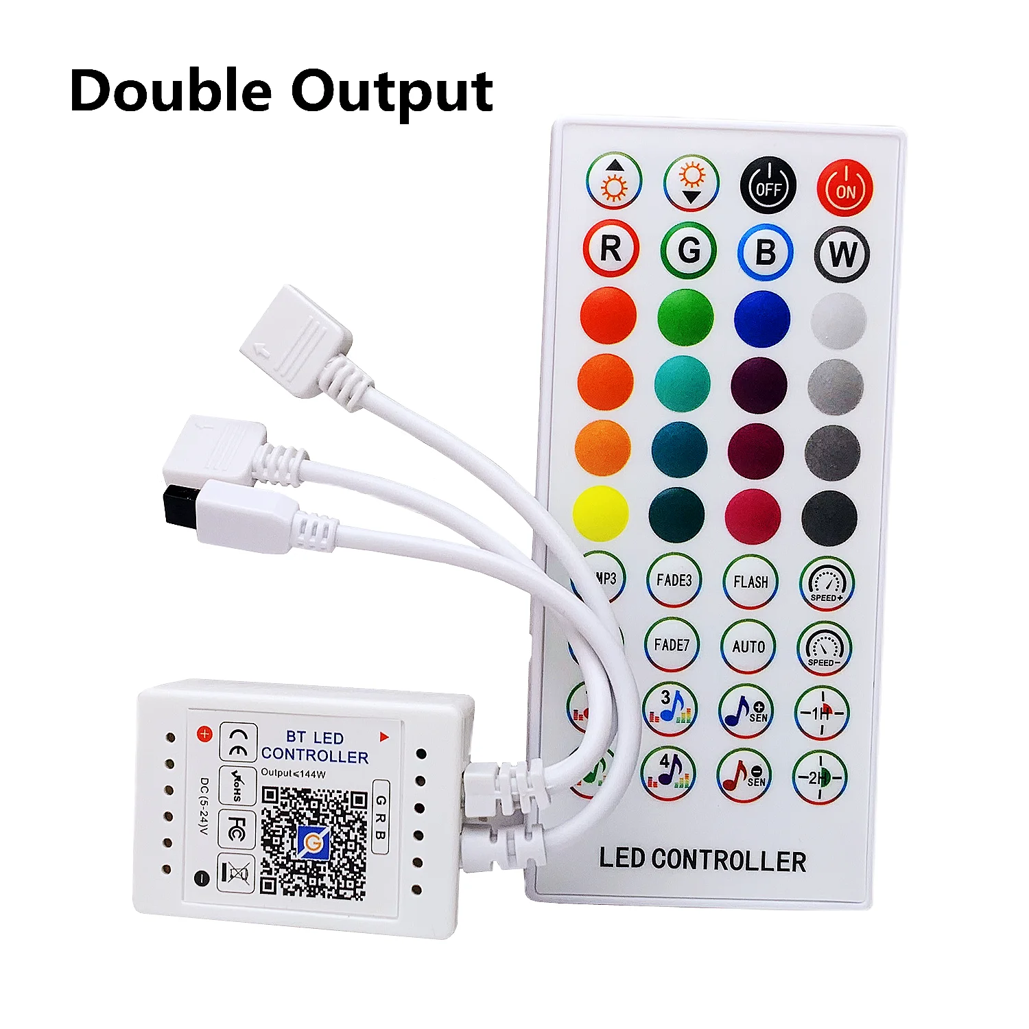 RGB Ʈѷ DC5-24V 40 Ű IR  ũ   BT APP Ʈѷ 2835 3528 5050 SMD COB LED Ʈ Ʈ