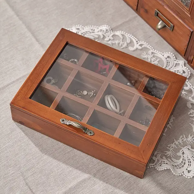 Boxes Rock Collection Box 9 Lattice Vintage 12 Lattice Rock Display Case  Jewelry Box Crystal Organizer Crystal Holder - AliExpress