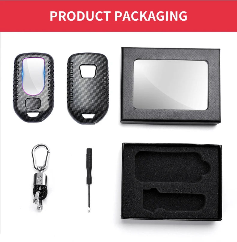 Cover chiate/telecomando per Honda Civic Accord FIT XRV VEZEL CITY JAZZ Odyssey Bags Shell accessori Auto - Sc959fe525078494e86d4b4b8f235013el