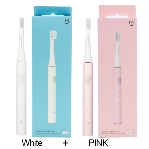 T100 Sonic Electric Toothbrush Mi Smart Tooth Brush Colorful USB Rechargeable IPX7 Waterproof For Toothbrushes head