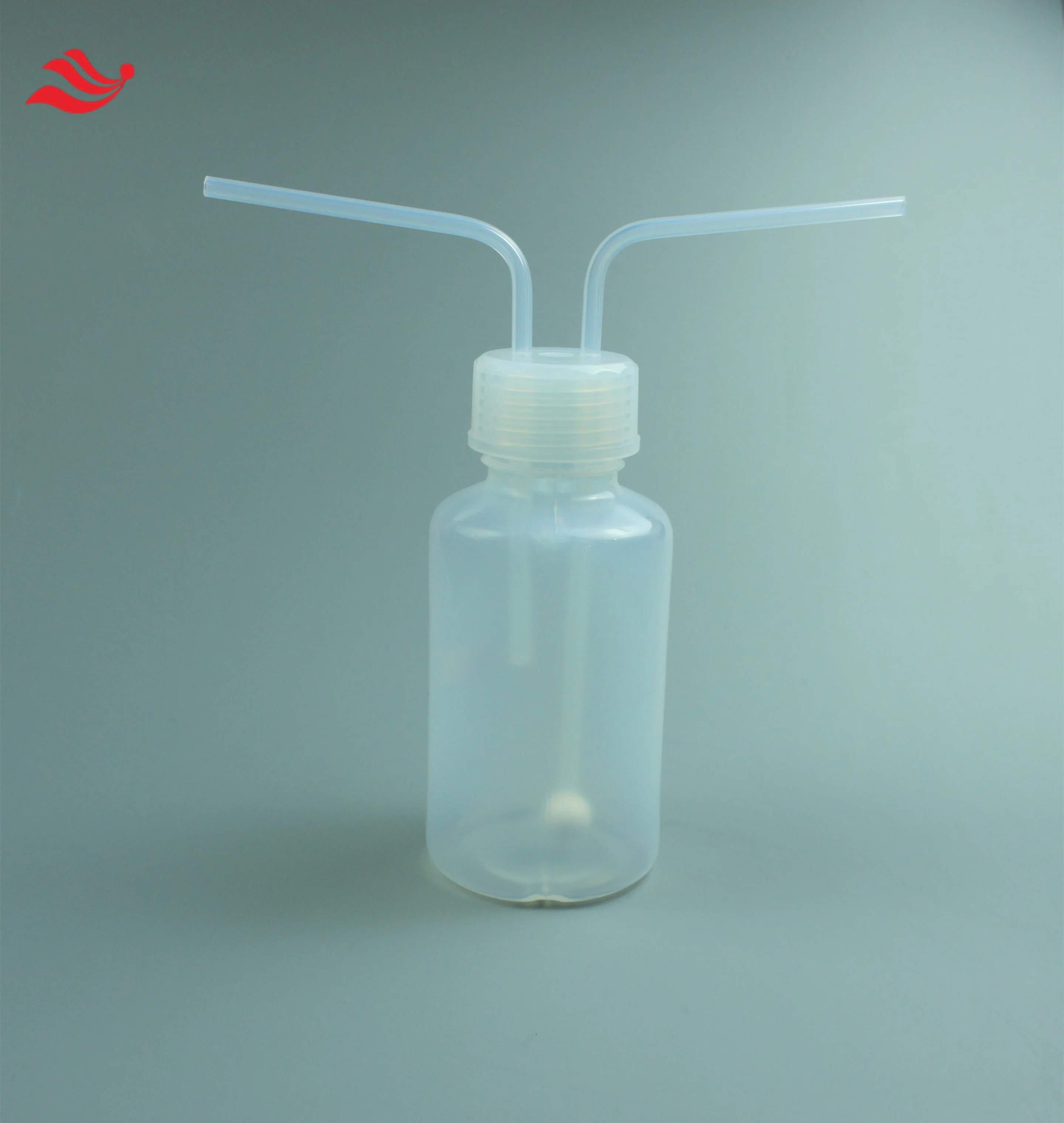PFA 가스 세척병 반응 실험 베셀, 부식성 액체 수집 가능, 300ml