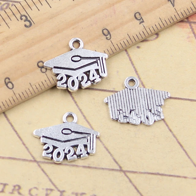 2025 YEAR OR 25 NUMBER CHARMS, GOLD OR SILVER, ANNIVERSARY GRADUATION  BIRTHDAY