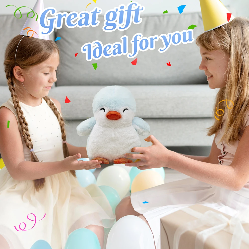 Plush Toy 30cm Musical Light-up Penguin