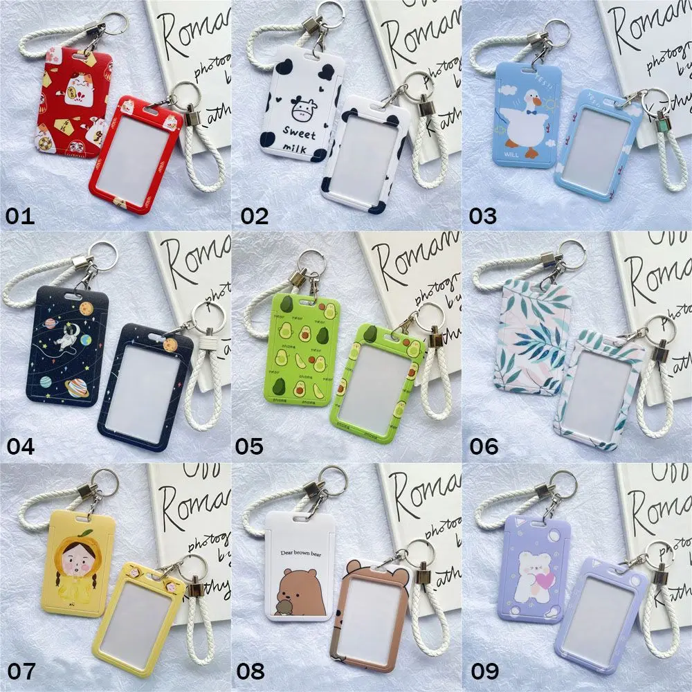 Cartoon Cute Card Holder: Stylish Business & ID Case