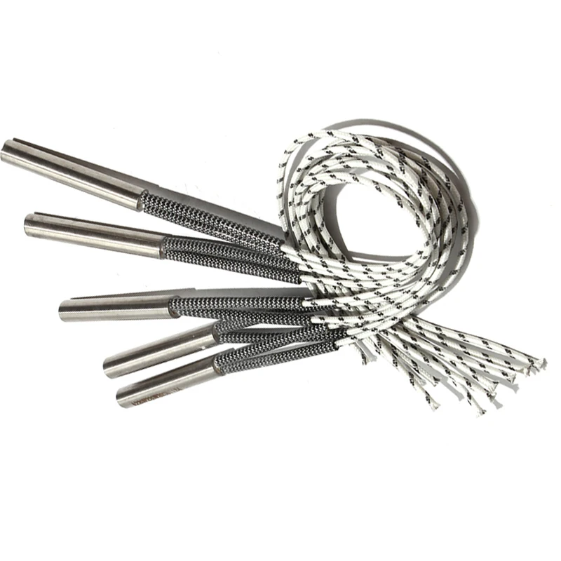 400W-460W Cartridge Heater 12x80 12x95mm Single Head Heating Element 316SS 220V for Molds and Mechanical Parts 5pcs