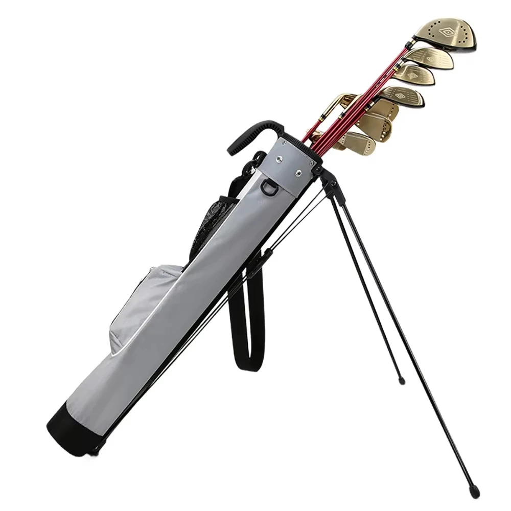 PGM Lightweight Waterproof Golf Bag Portable Golf Stand Carry Bag Golf Clubs Bag with Bracket Gun Rack Bags QIAB015